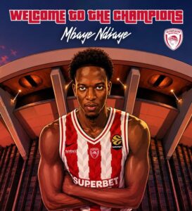 Ediai Officially Joins Olympiacos