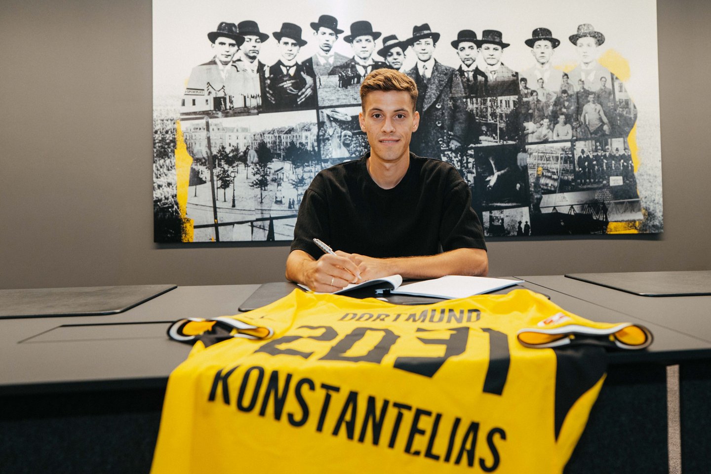 Konstantelias in Westphalia Starting Today – Kovacs Reveals When He Will Make His Debut with Dortmund