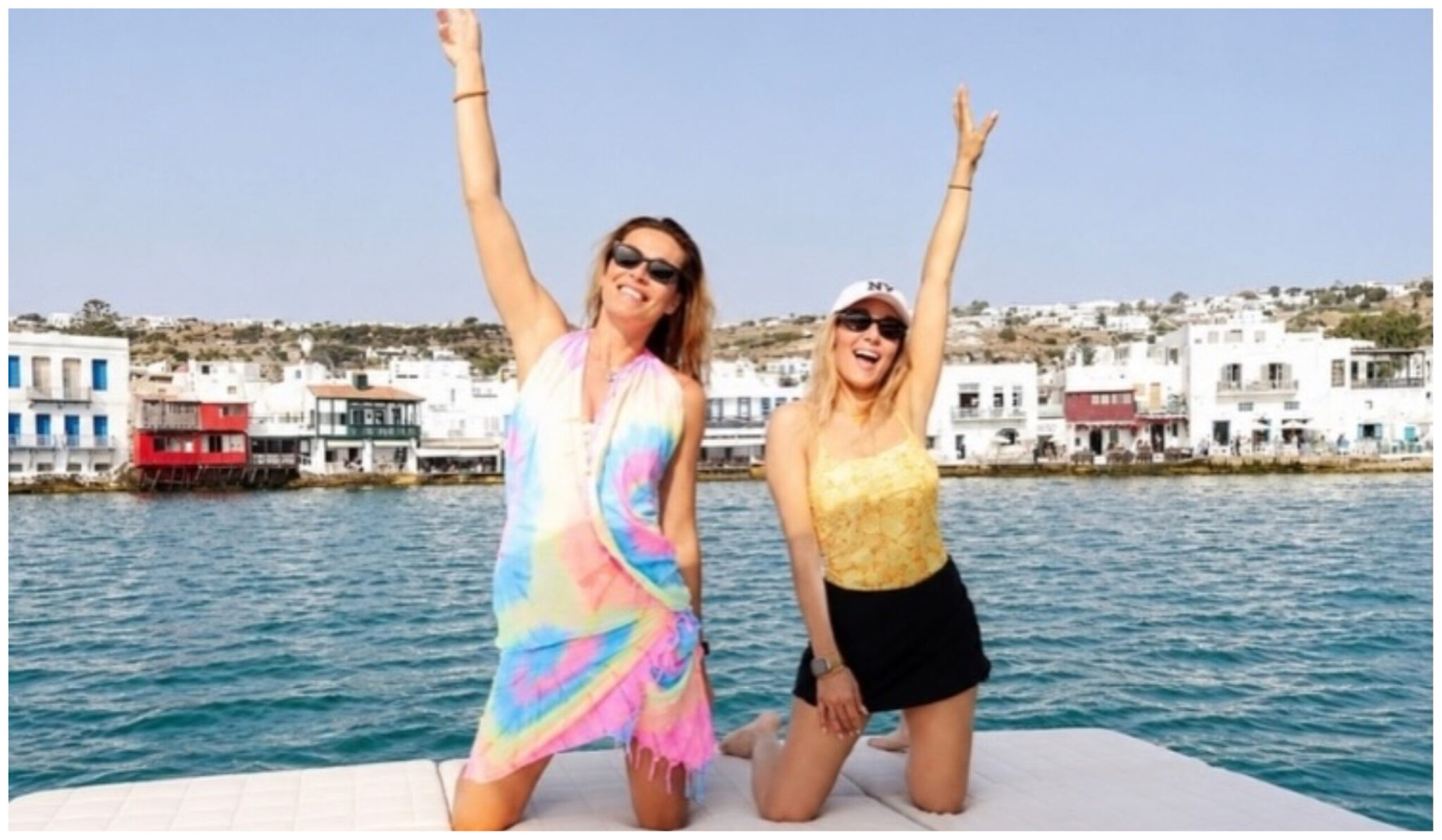 Marietta Chrousala & Kalomira: Their Summer Getaway to Mykonos & Moments with Their Families