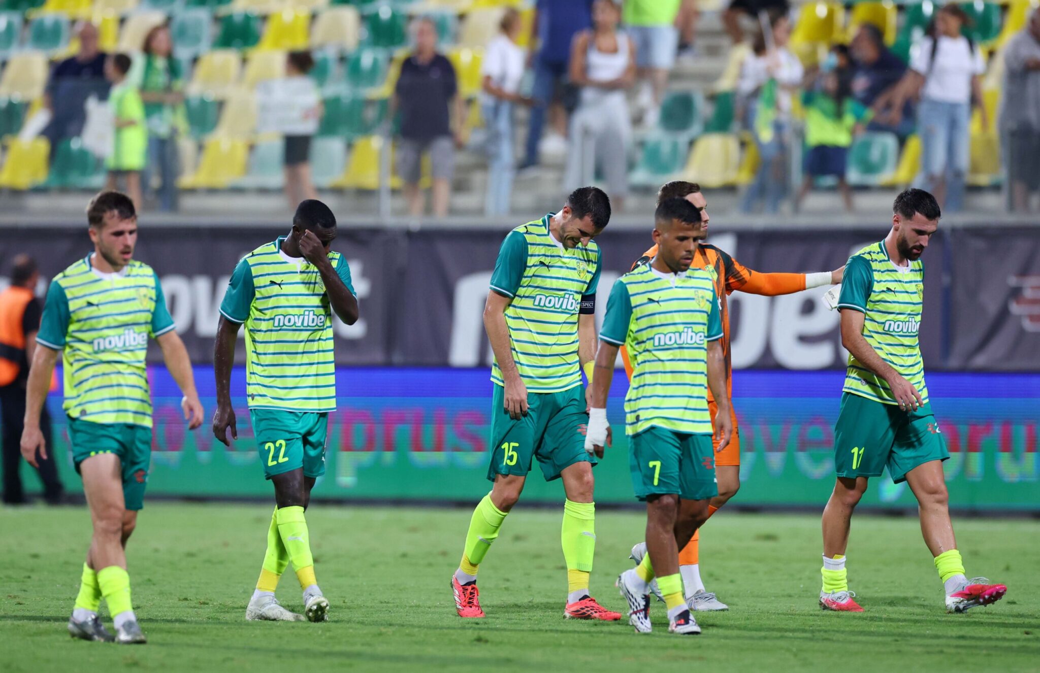 AEK is playing a friendly match against Asteras in Tripoli