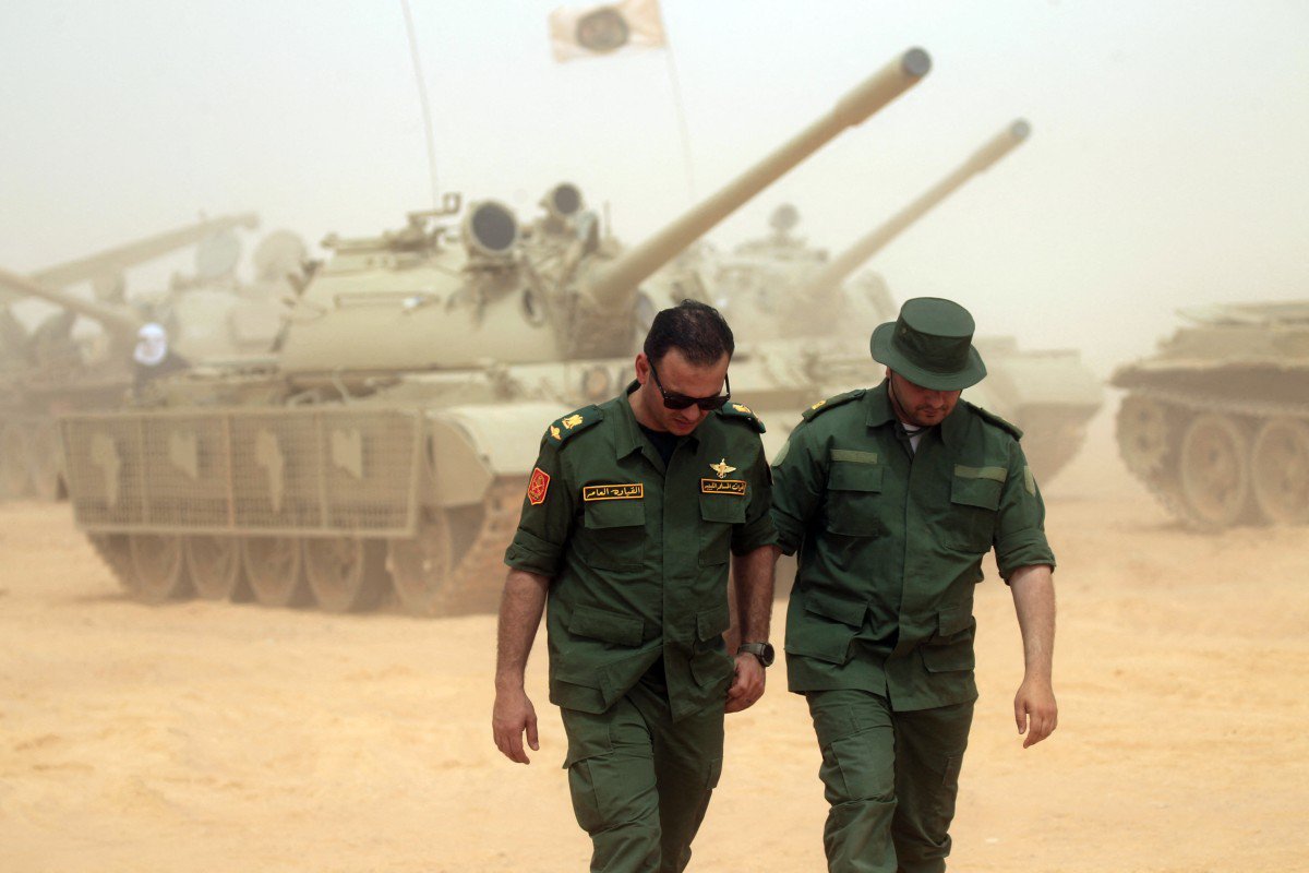 The head of Libya's military intelligence service was killed