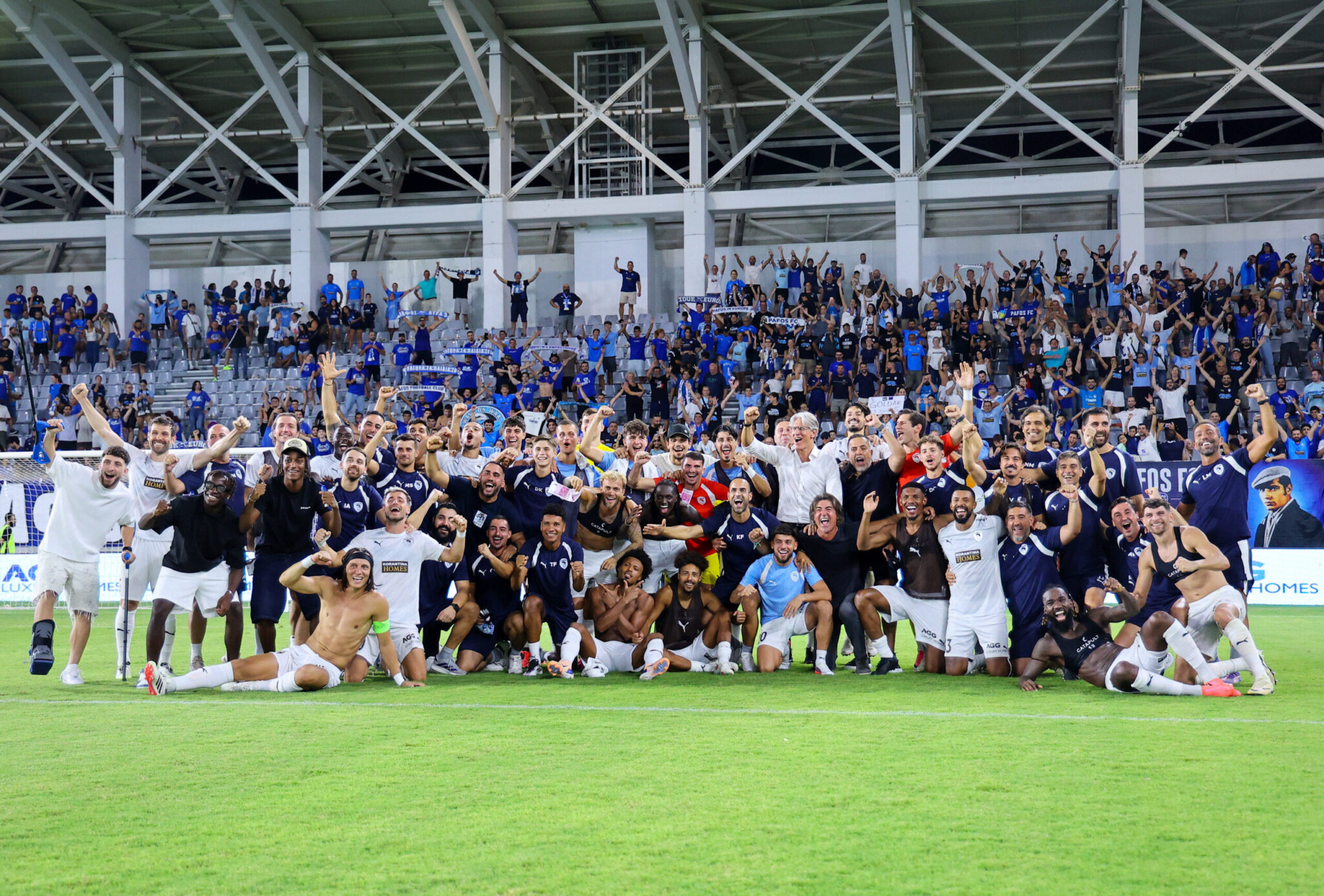 Paphos got nervous, broke a sweat, but went 3-0 in the League Phase qualifiers