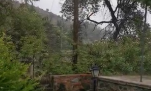 Day Three… of a severe winter in the middle of August: Watch a video of torrential rains in the mountains