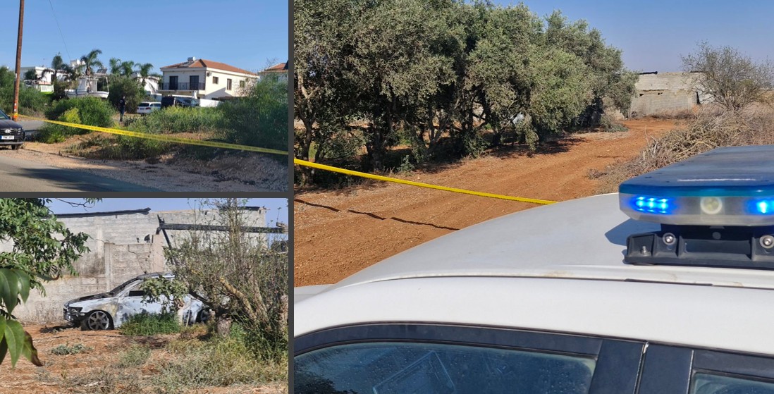 This is where they lay in wait and shot the 33-year-old: Images from the scene of the attempted murder in Ayia Napa