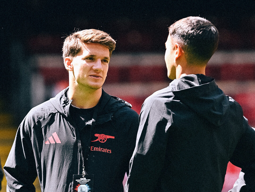 Jolis is in Arsenal's starting lineup for the Community Shield against Manchester City