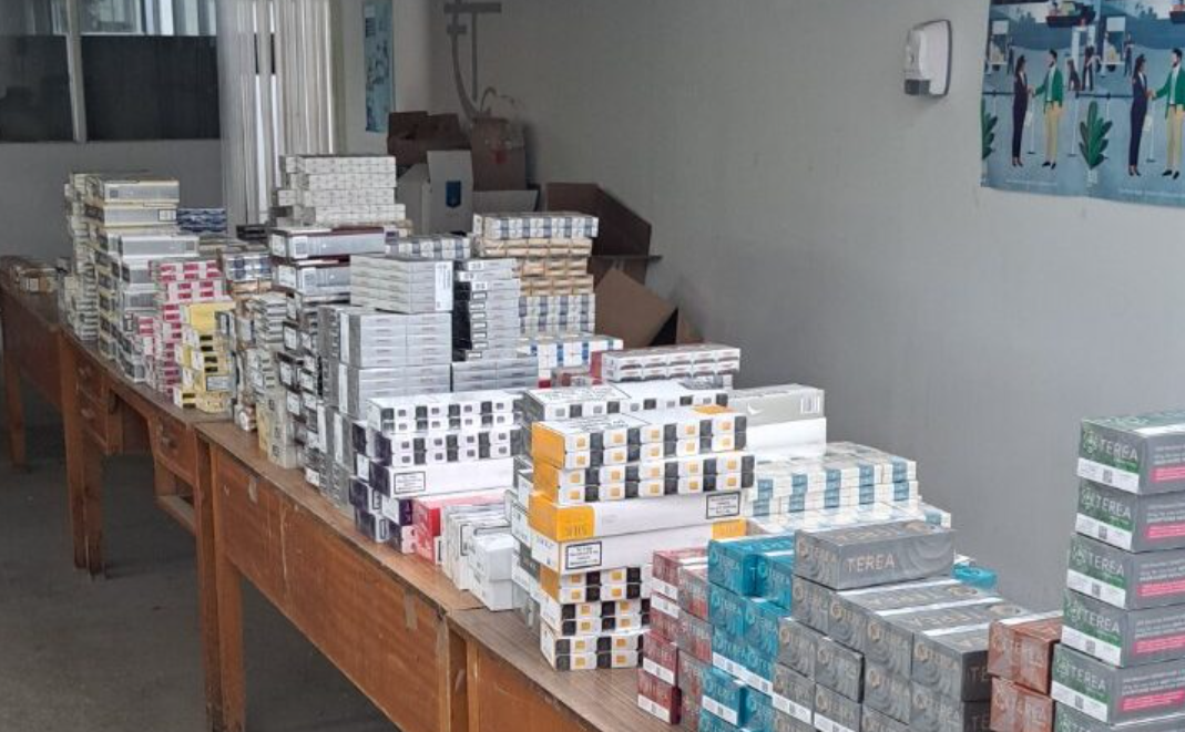 VIDEO: A 60-year-old man in Nicosia turned his home into a warehouse for contraband cigarettes