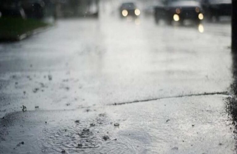 Attention drivers: Visibility is limited in these areas due to heavy rain