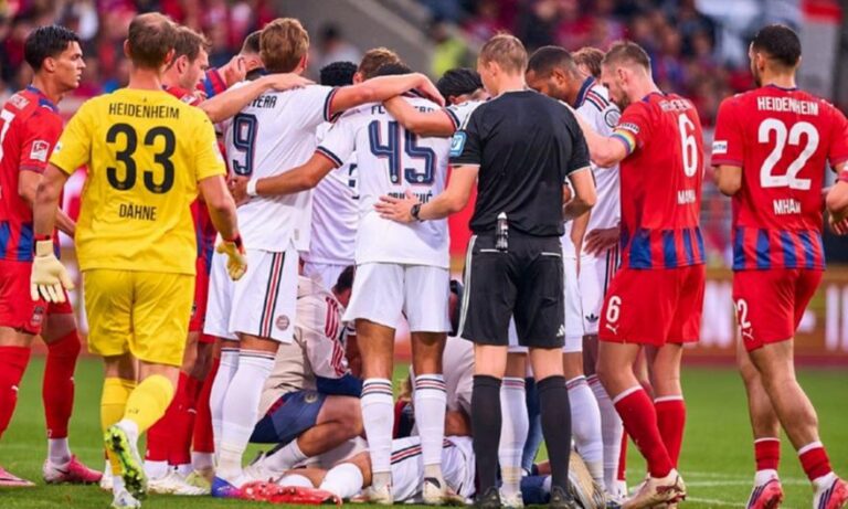 Musiala Fainted Again During a Bayern Friendly (VIDEO)