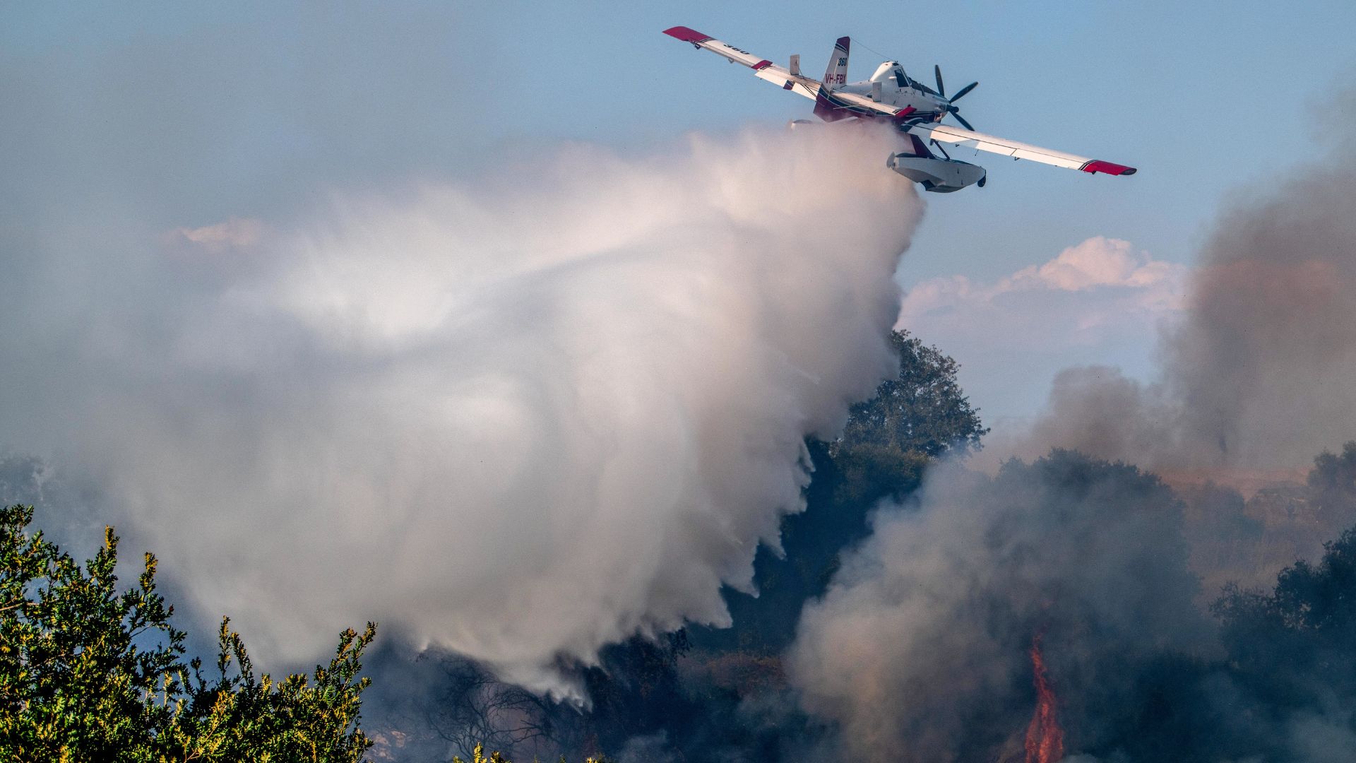Fire alert in a forested area in Thesprotia: Aircraft have been deployed