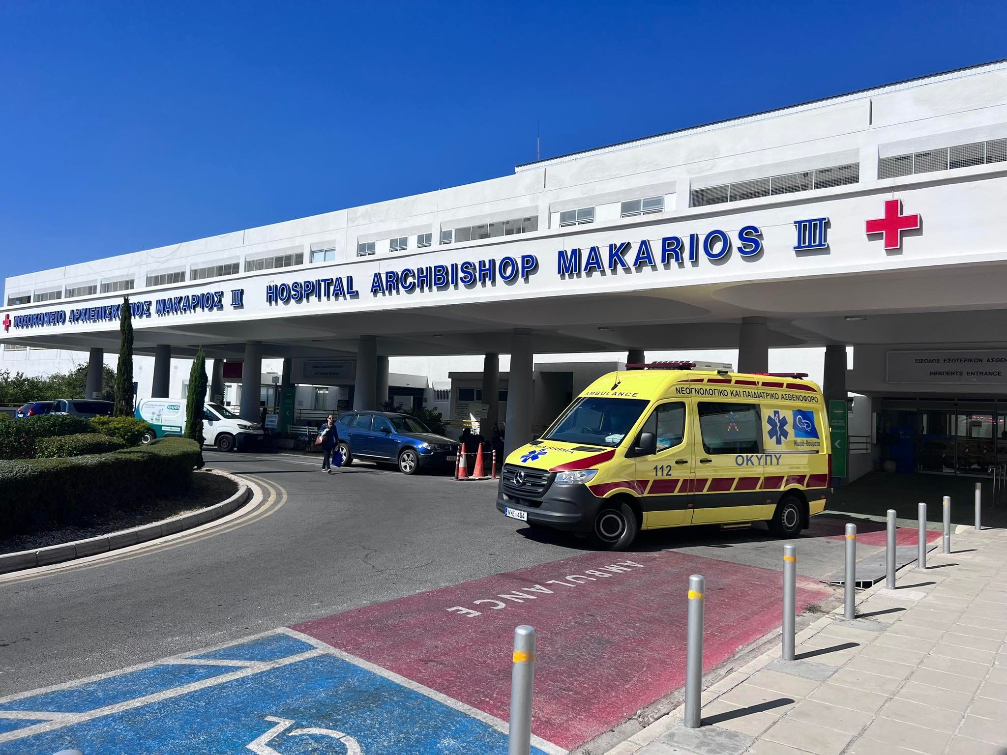 Both little girls are at Makareio Hospital following the tragedy at sea off Larnaca