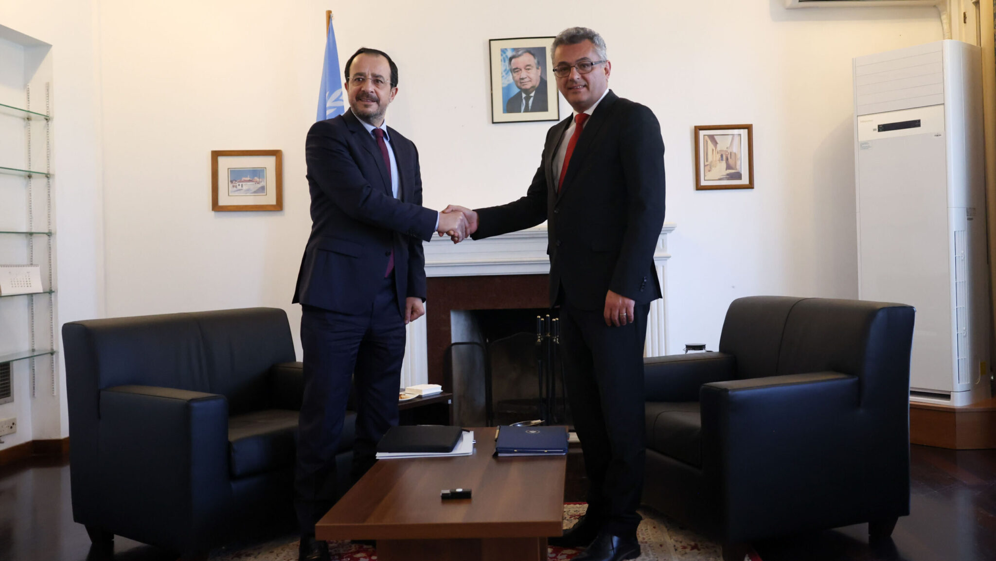 This is the date for the new one-on-one meeting between Christodoulides and Erchurman