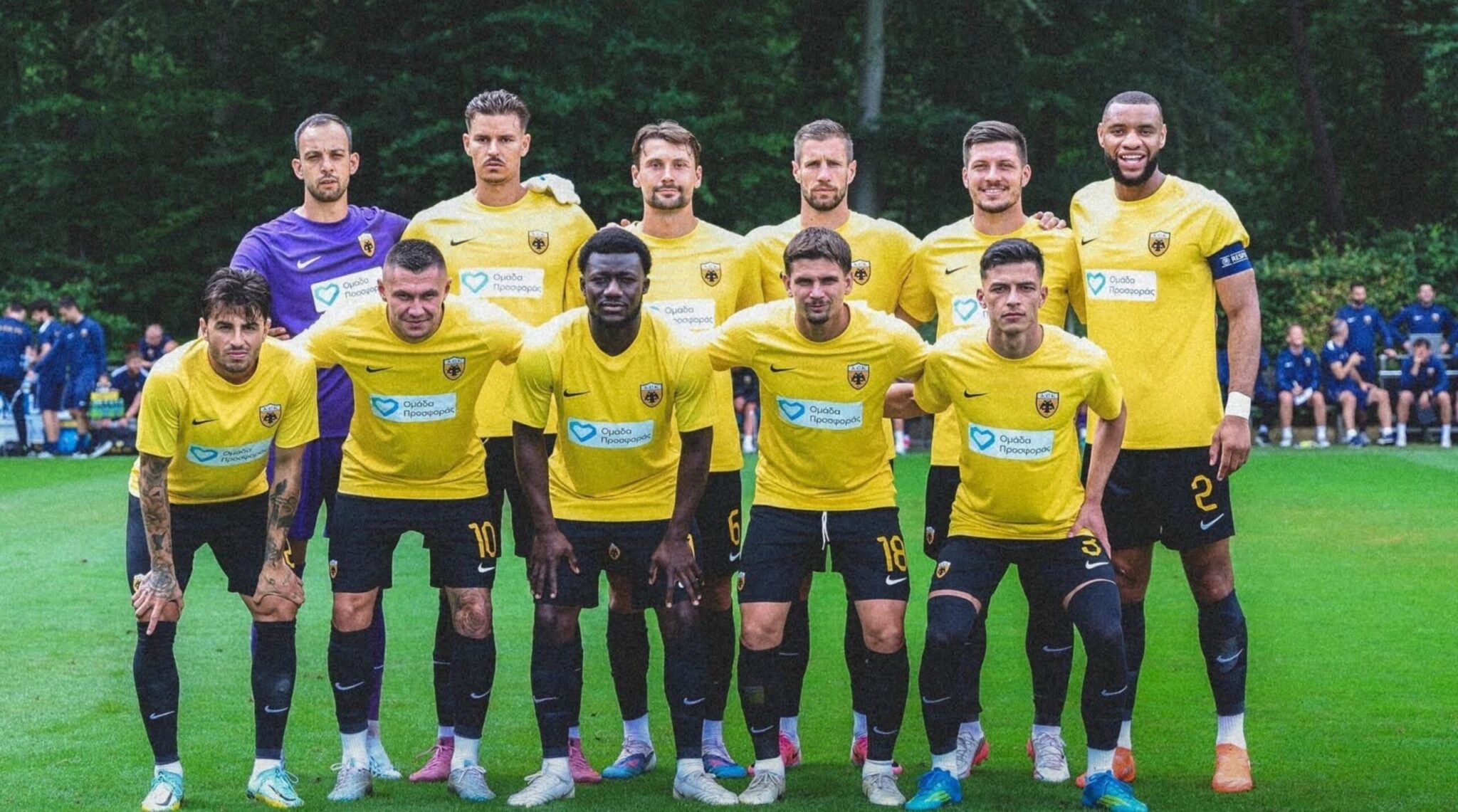 AEK-Athens Kallithea: Final warm-up before the official matches for AEK