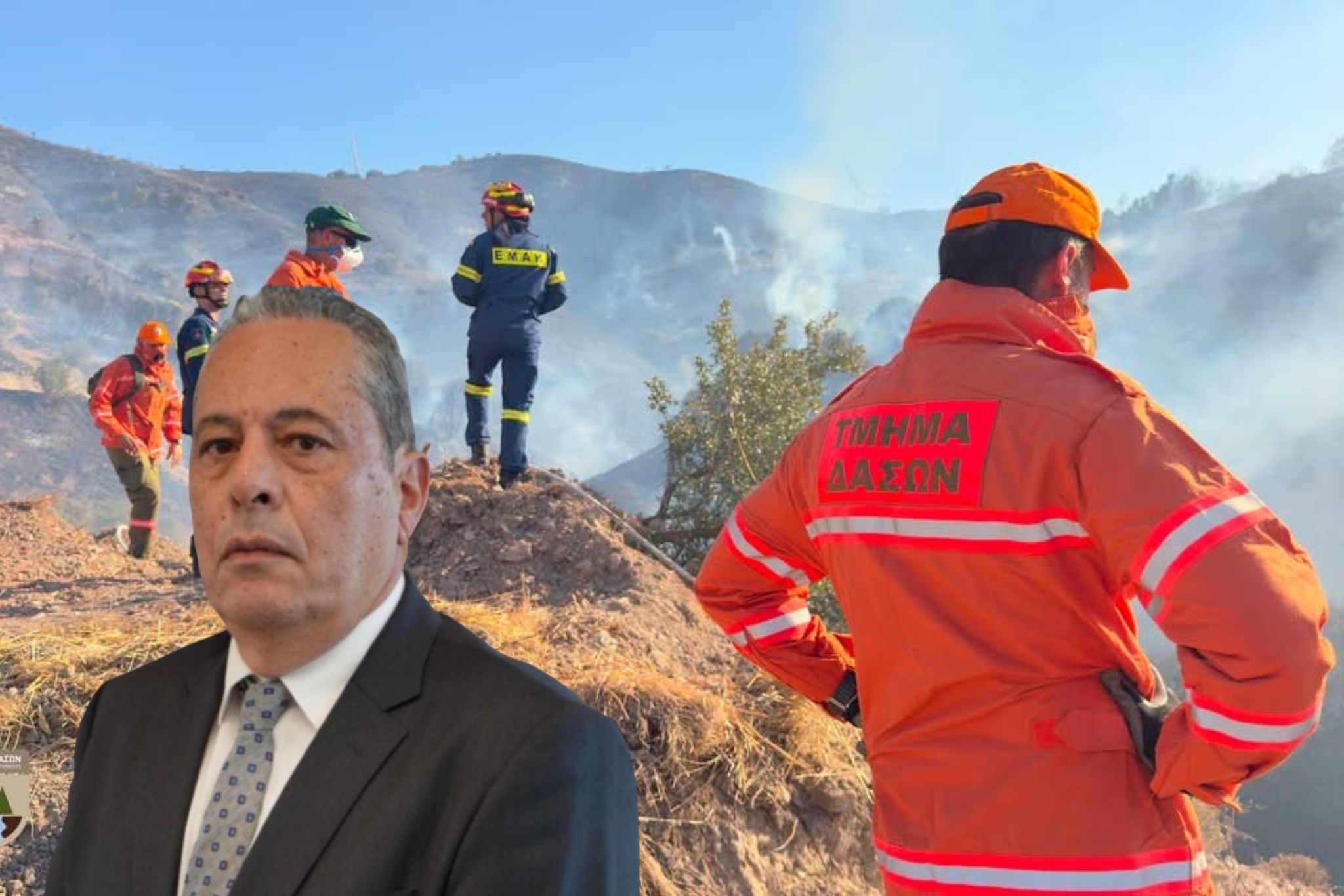 When will Palmas finish reviewing the findings of the investigation into the fire in Kalo Chorio?