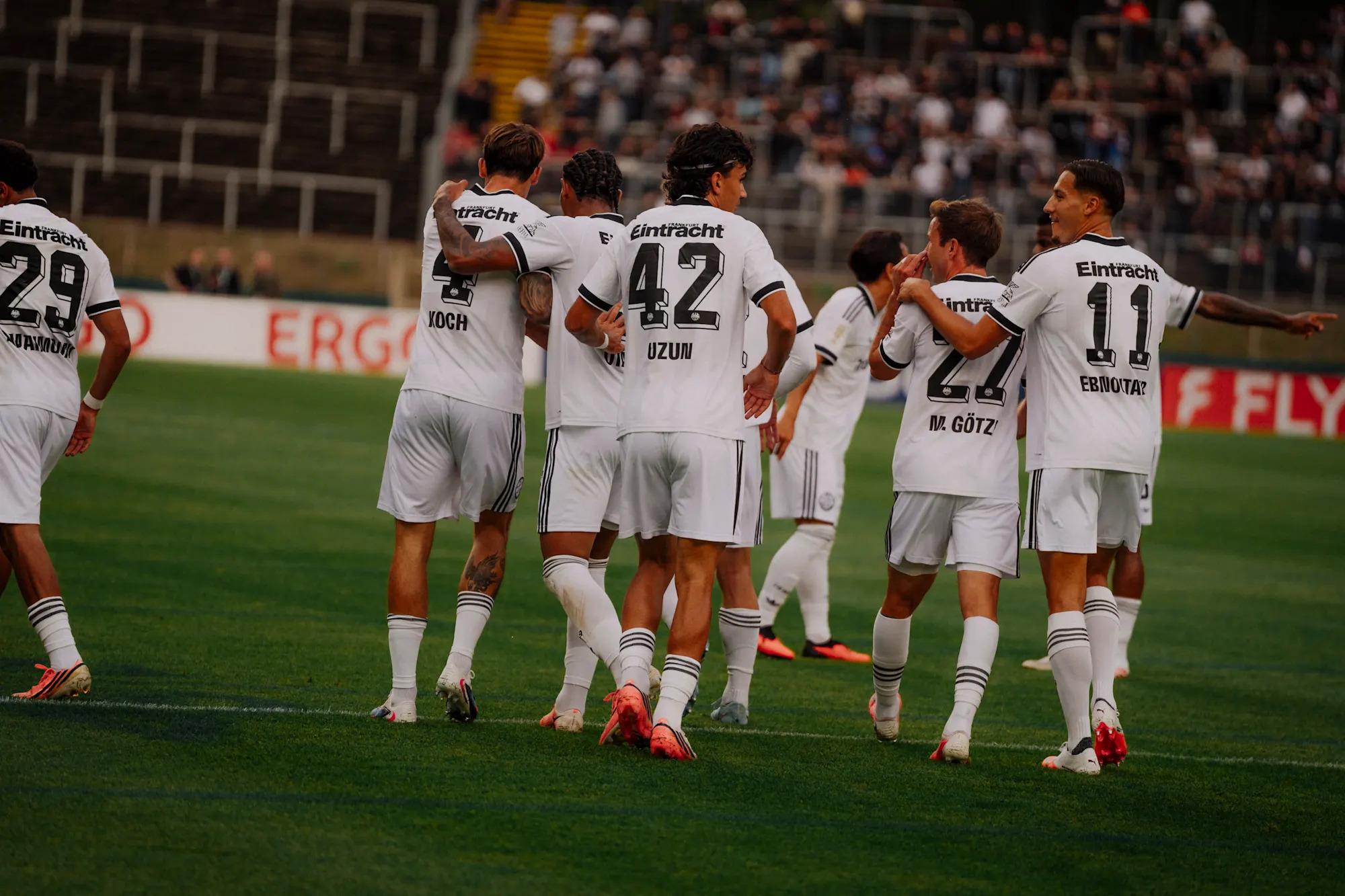 He scored 10 goals… by halftime, Eintracht