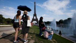 Record-breaking heat in Western Europe