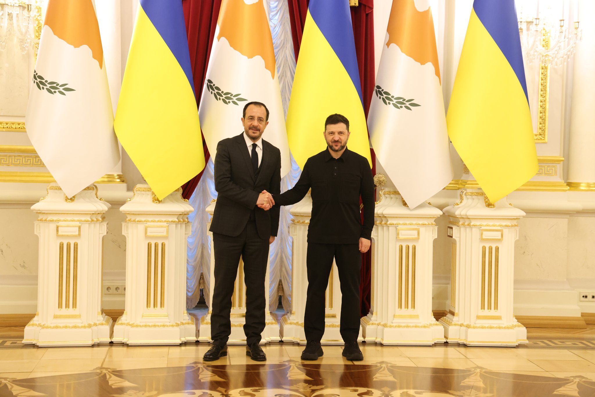 Zelenskyy's "thank you" to Christodoulides, with reference to the Cypriot Presidency