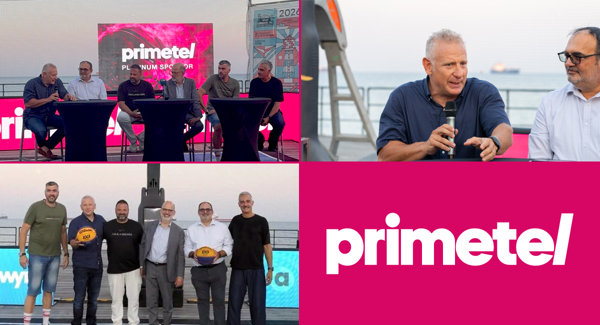 Primetel Platinum Sponsors Cyprus 3on3 for the 4th Consecutive Year