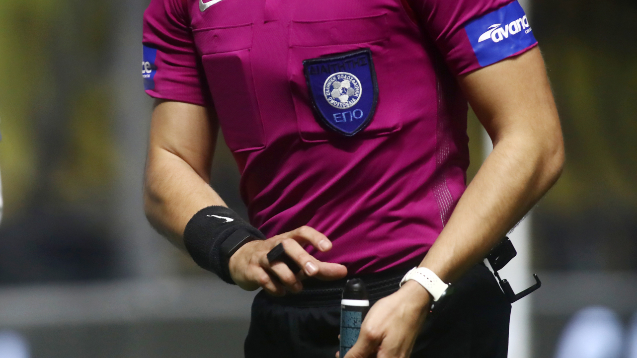 The referee for the postponed Panathinaikos-Kifissia match