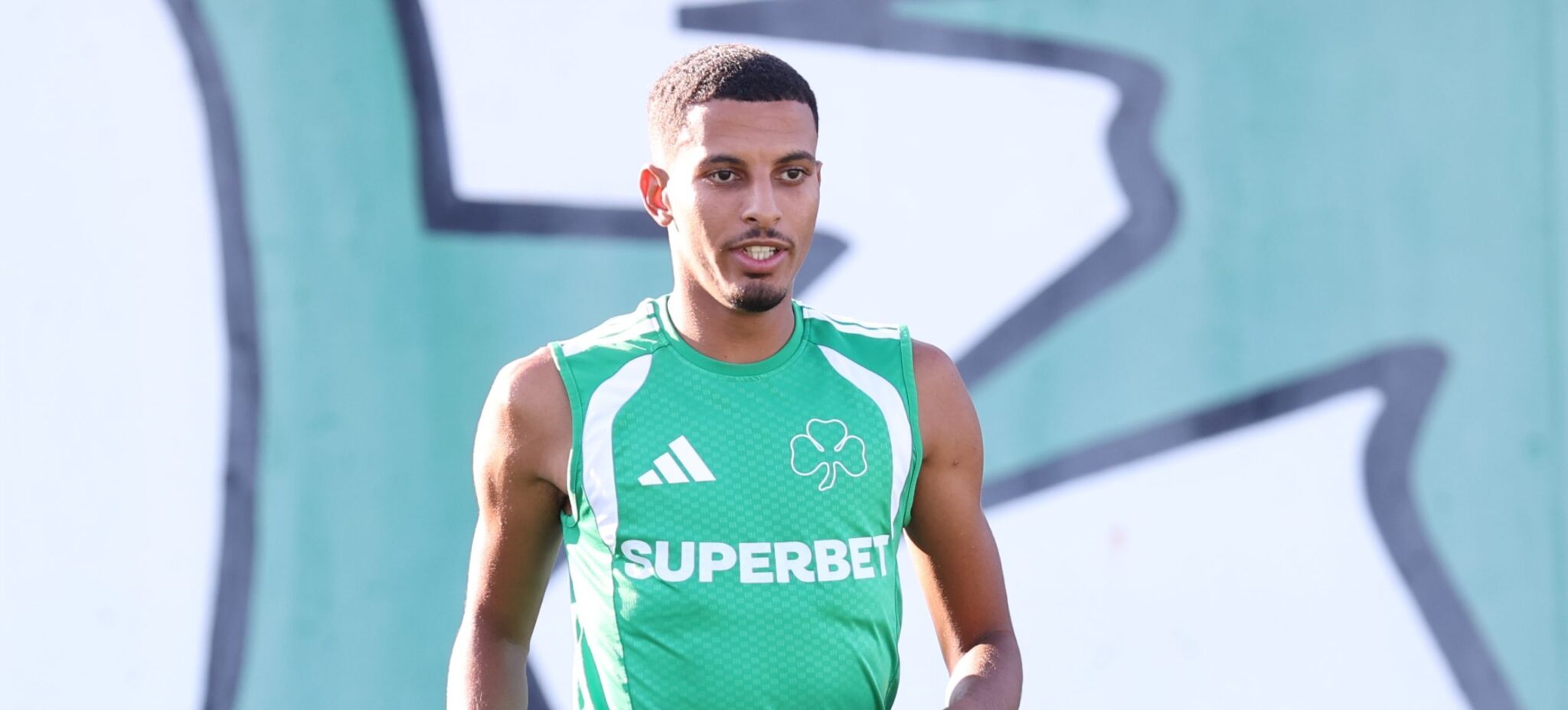 Ounai is all set; he trained hard in Koropi and… is getting ready for PAOK