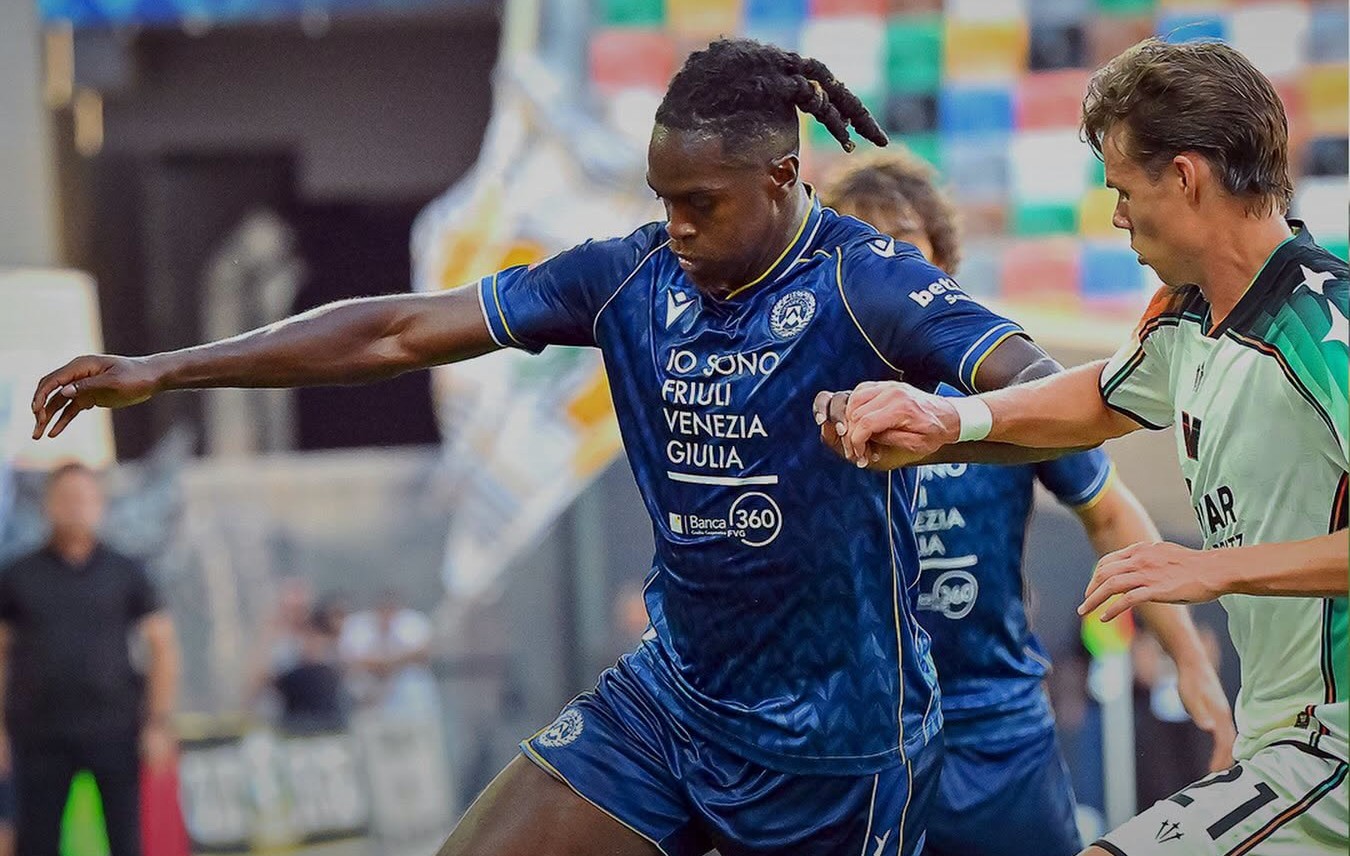 Udinese defeated Venezia and advanced to the Round of 16 of the Coppa Italia