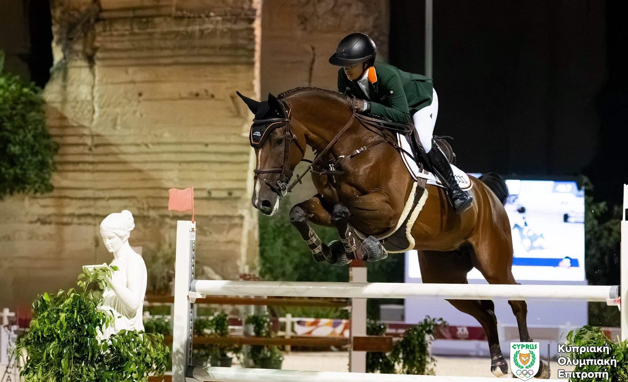 Mediterranean Games: Alexa Stais Takes 4th Place in Equestrian