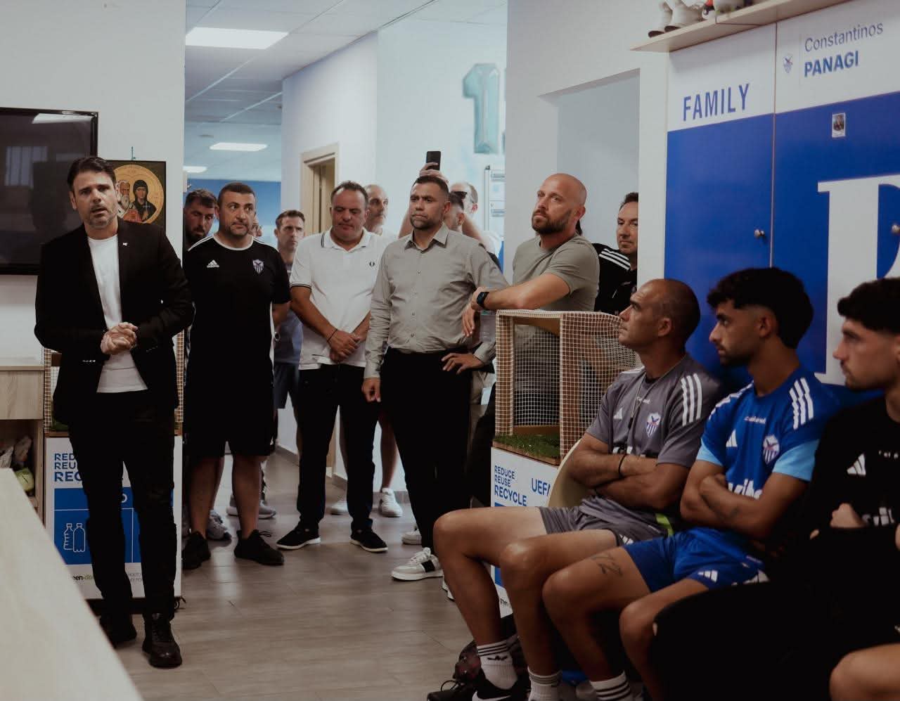 Anorthosis: Maragkos Introduced Maniatis and Sent a Message to the Players