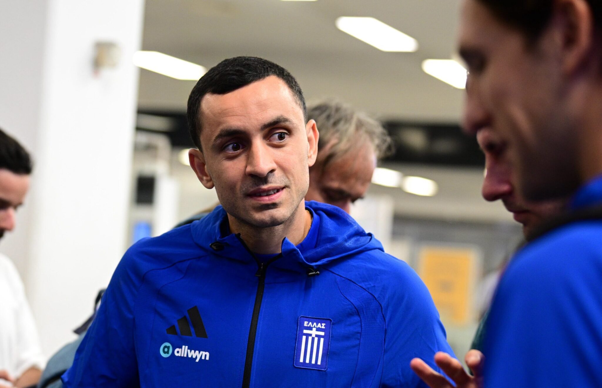 The Greek National Team has landed in Belgrade