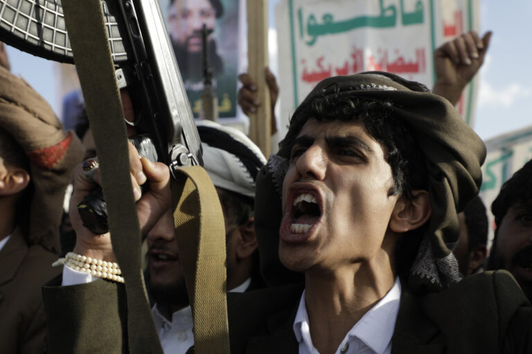 Seven people were killed in an attack on a market in Yemen