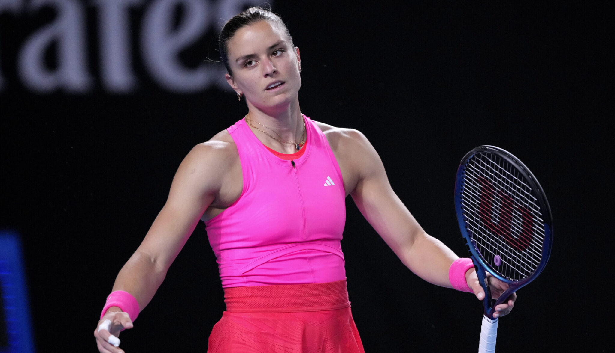 Sakkari suffered a comeback loss and was eliminated from the US Open