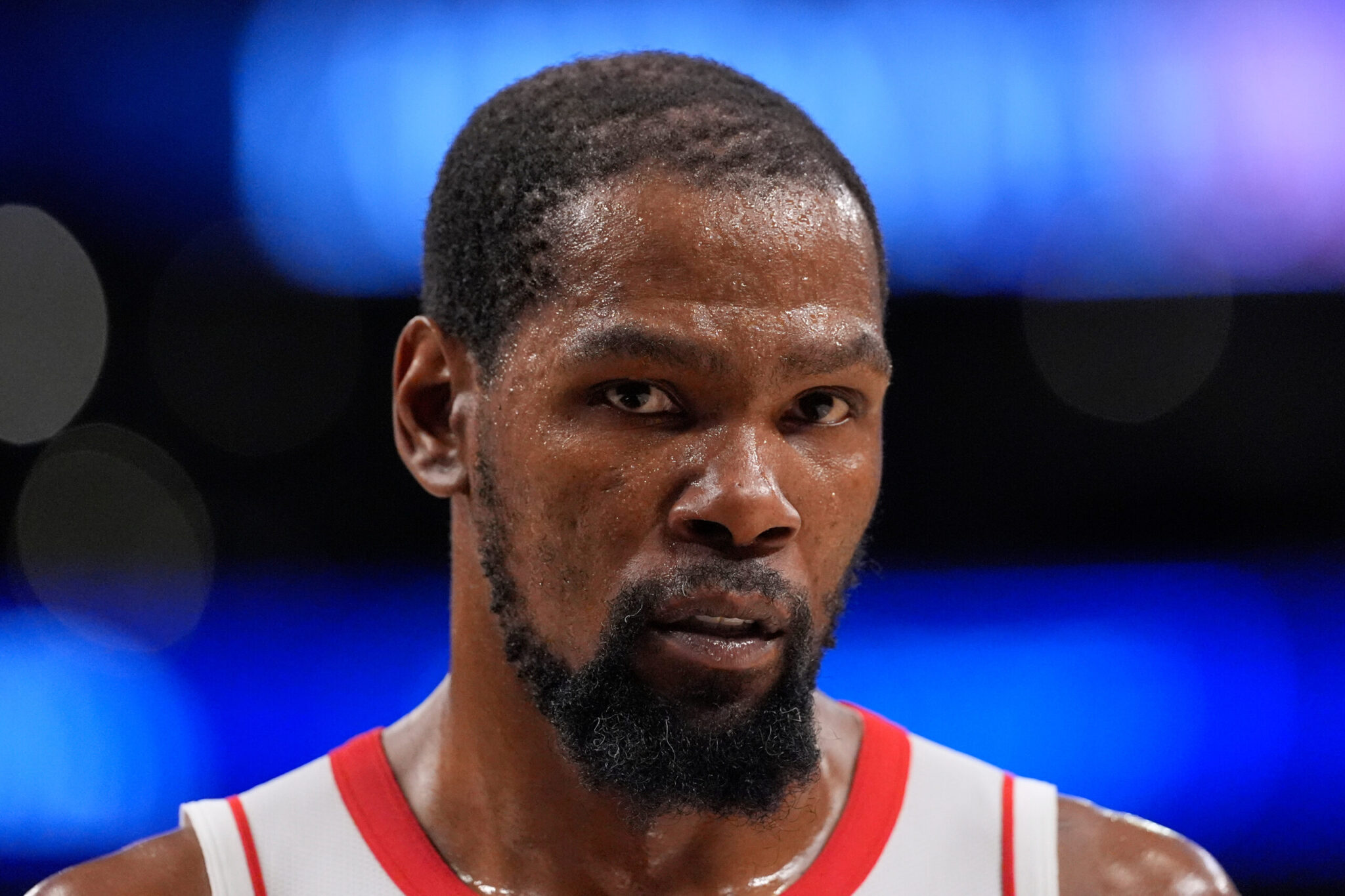 Durant got flustered when asked about his playing time: “I make the team better when I’m on the court.”
