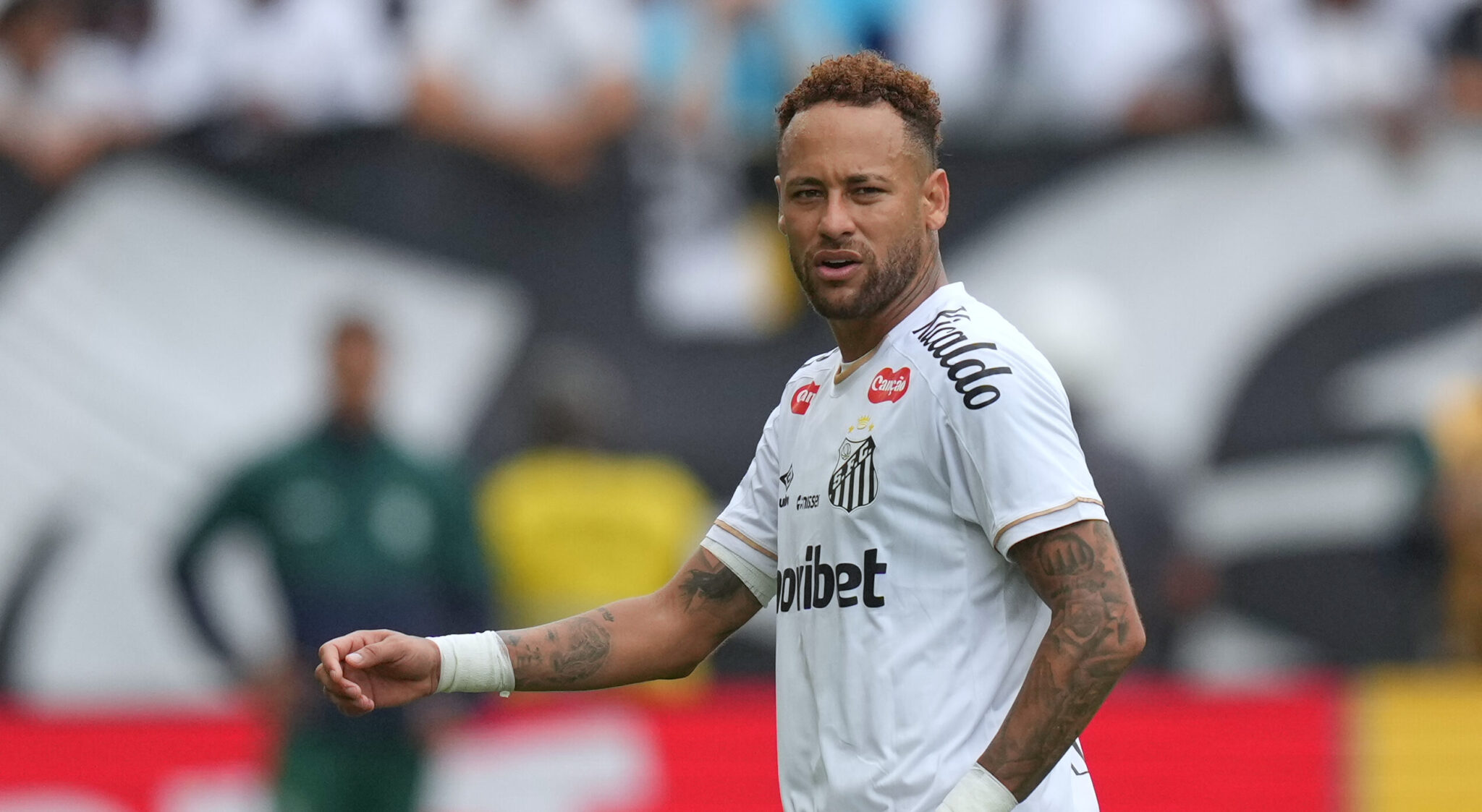 Neymar helped Santos settle its debt