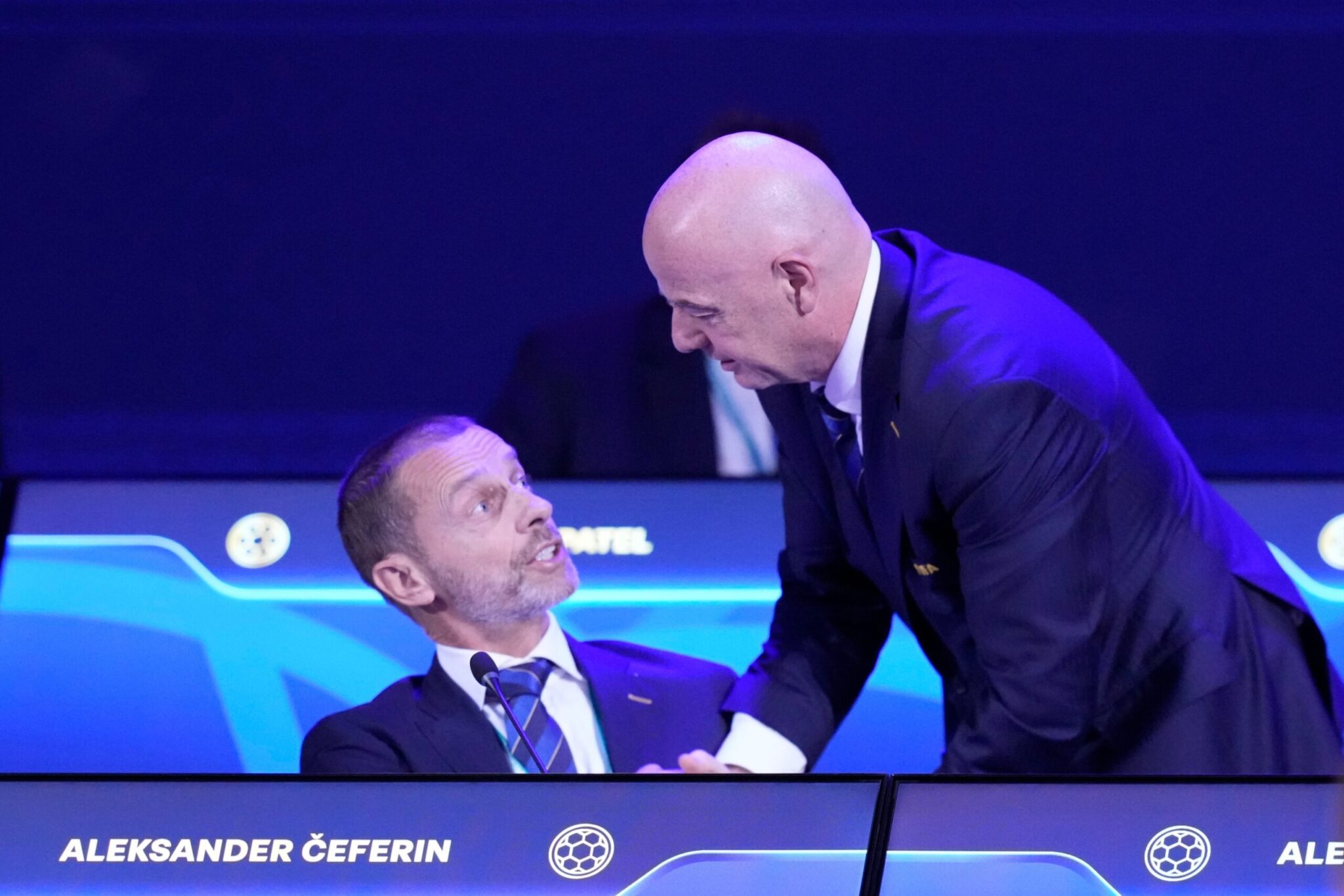 Ceferin to Infantino: “It’s time to say, ‘Enough is enough.’”
