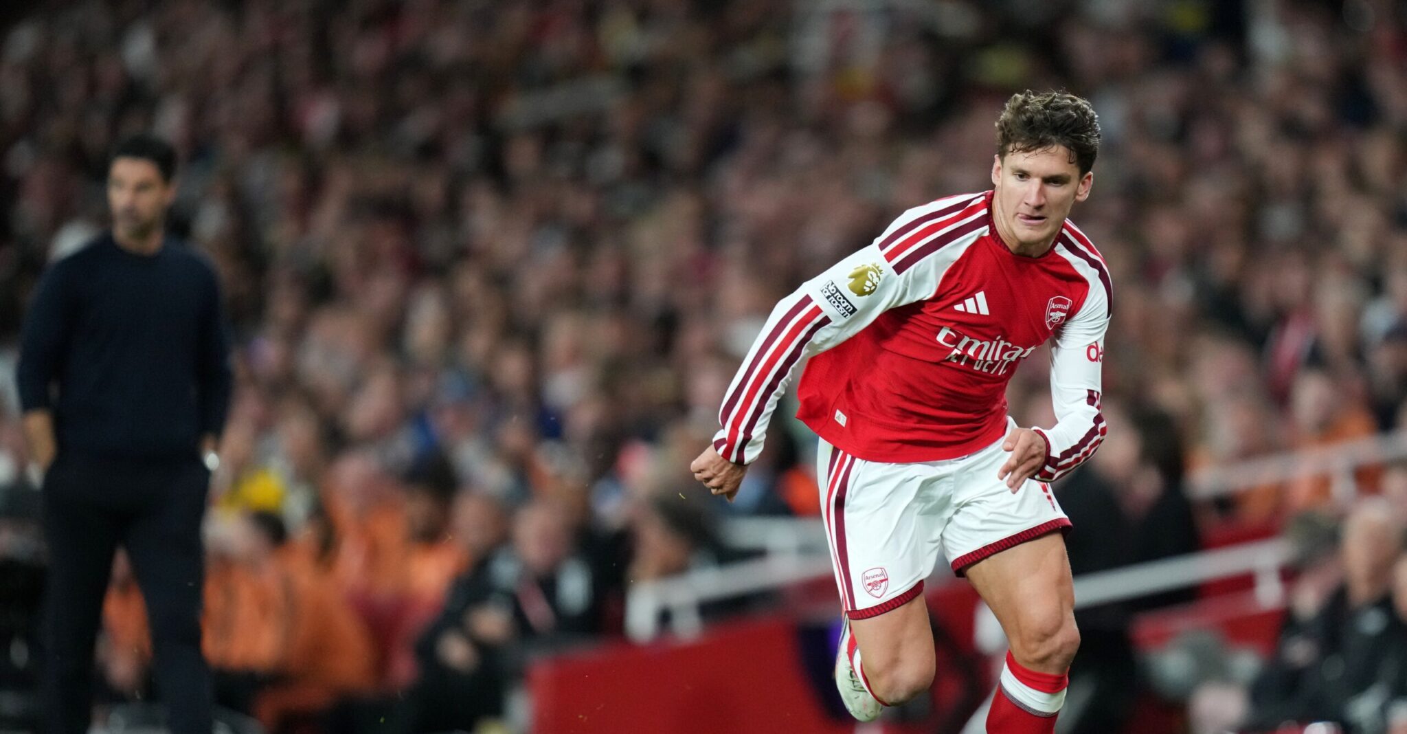Arteta on Joli: “The way he chooses the perfect moment to pass is a joy to watch.”