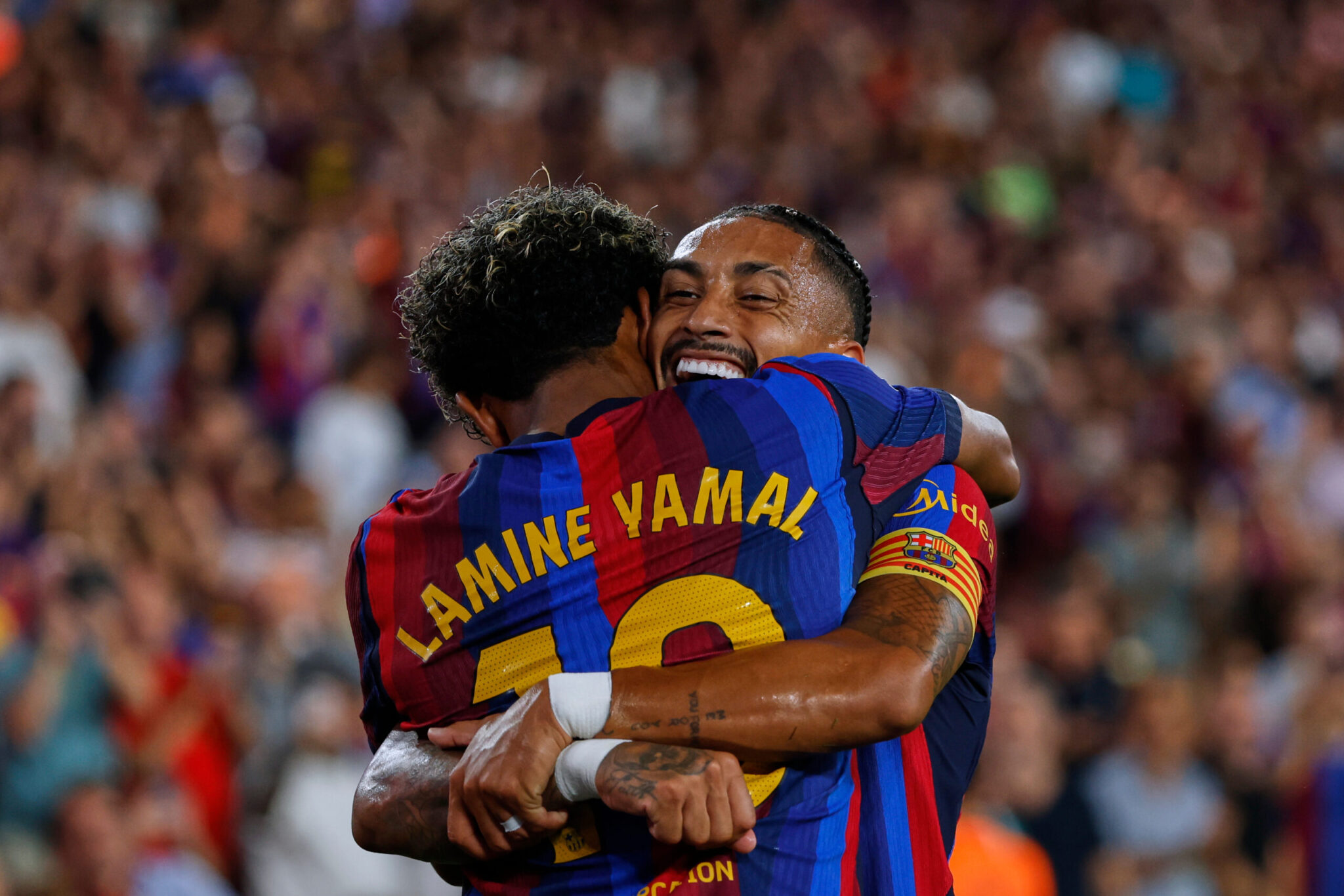 Yamal and Rafinha “shone,” and Barcelona defeated Rayo 5-0