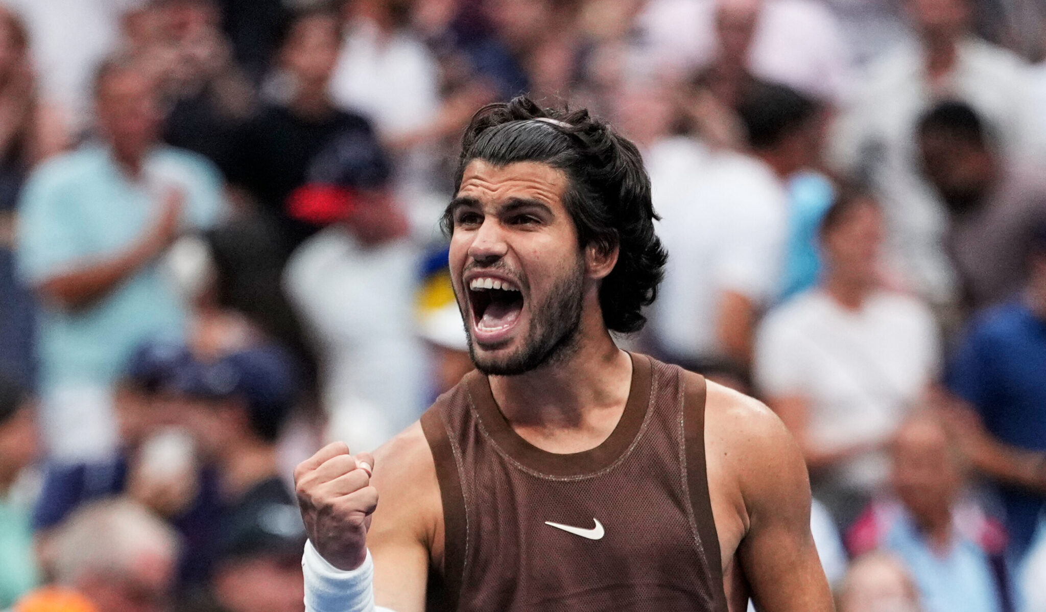 US Open: Alcaraz lashed out at his serve and then “wiped the floor” with Faria