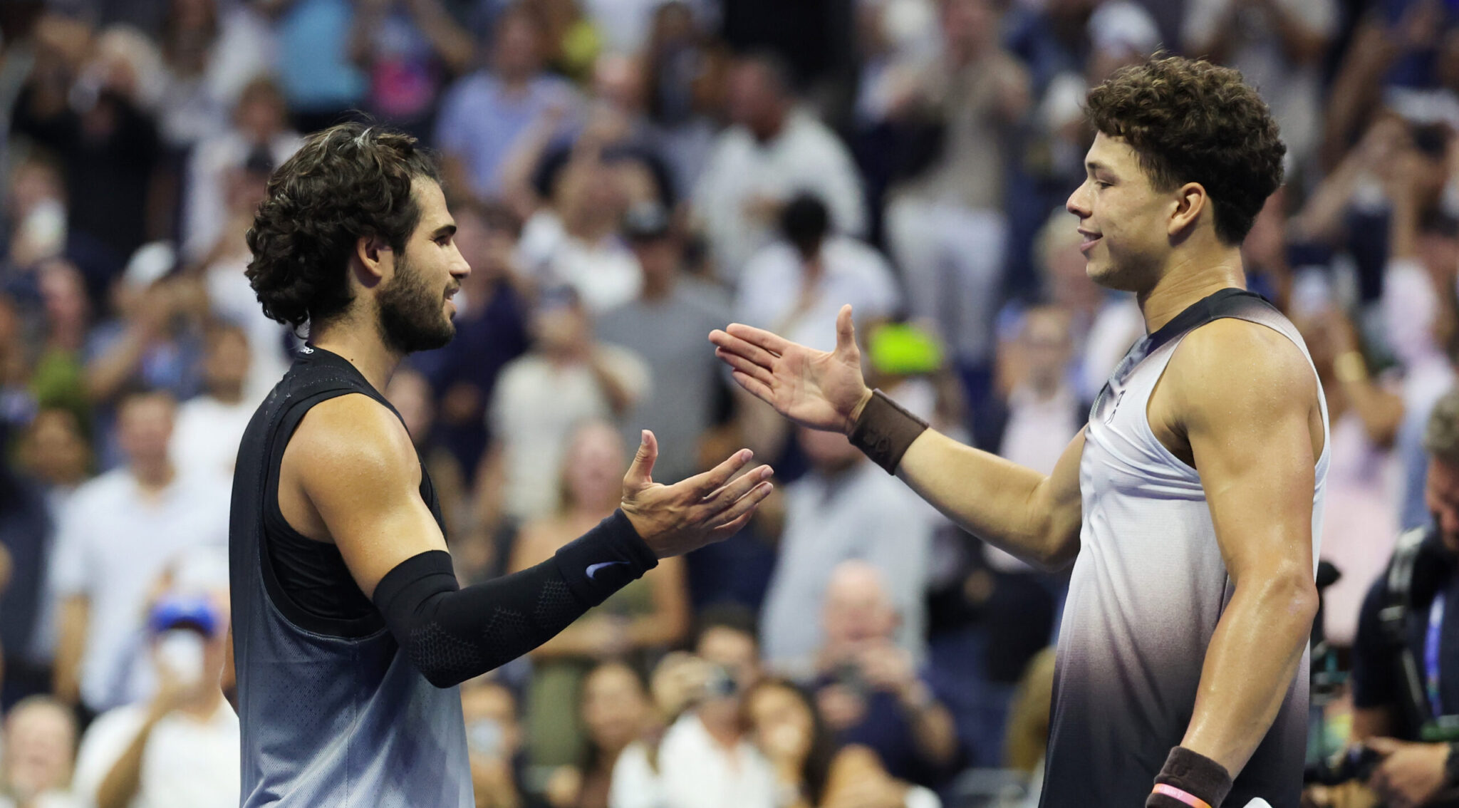 Shedon won the “clash of the titans” against Alcaraz and advanced to the US Open semifinals.