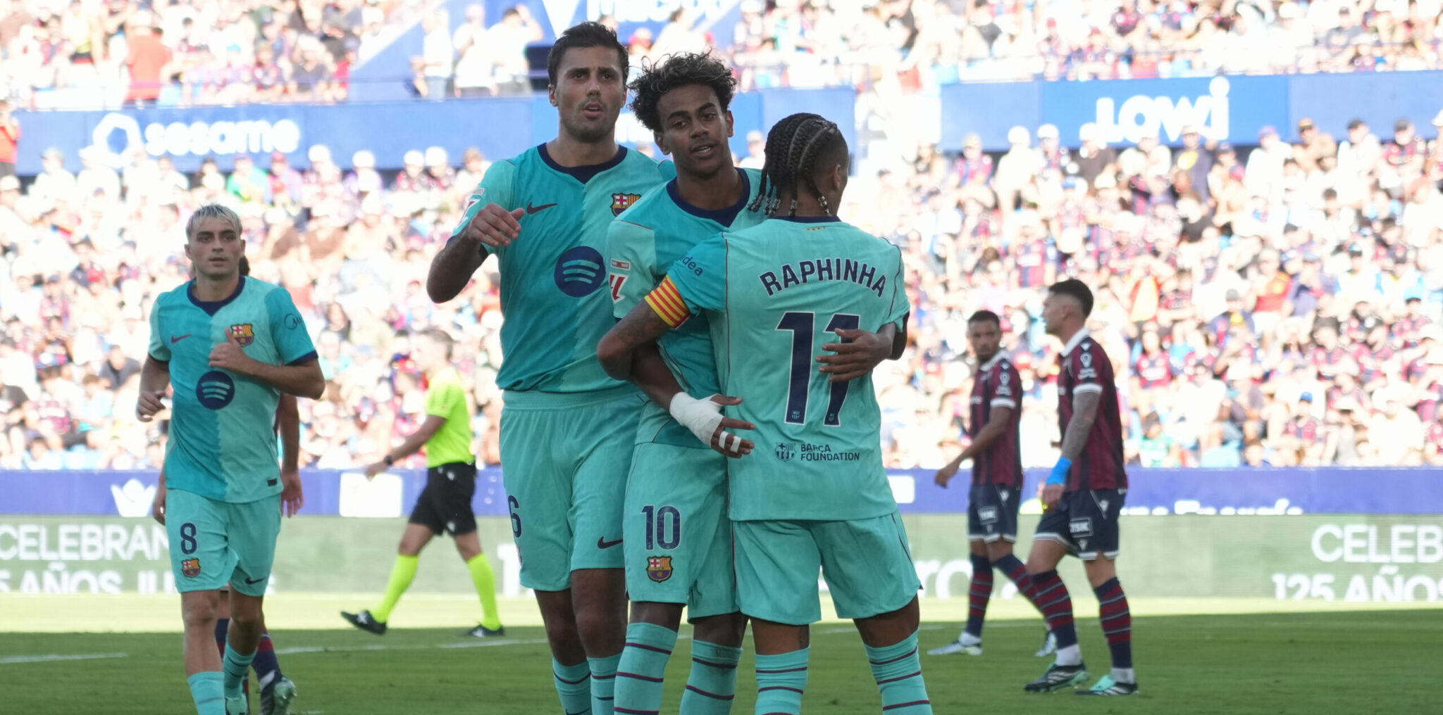 A 4-0 win with standout performances by Yamal and Antegemi for Barcelona in Valencia