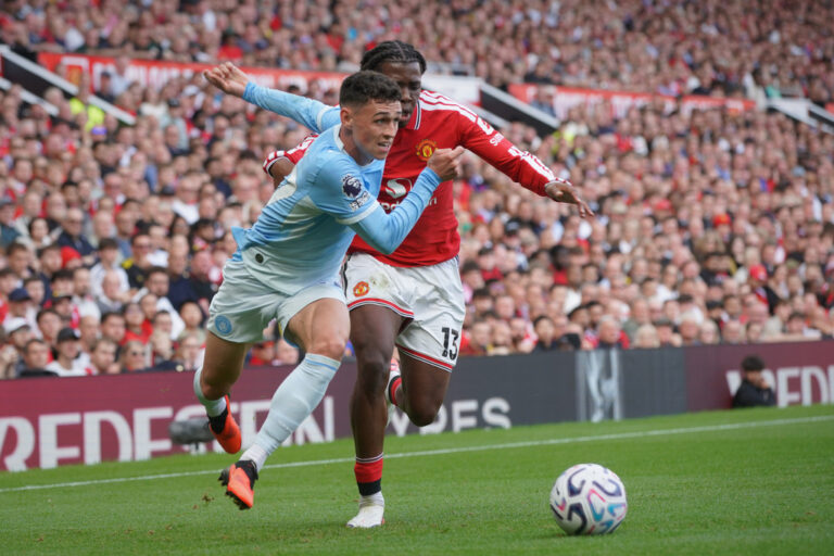 Manchester City made history at Old Trafford