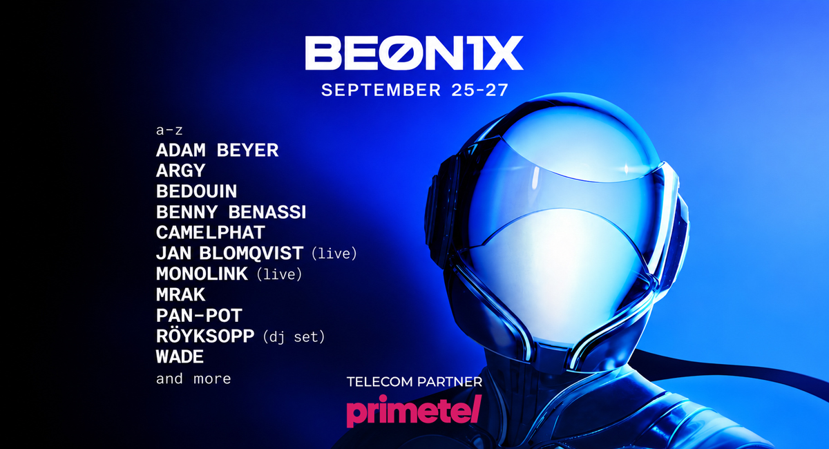Primetel is supporting the BEONIX Festival for the 4th consecutive year