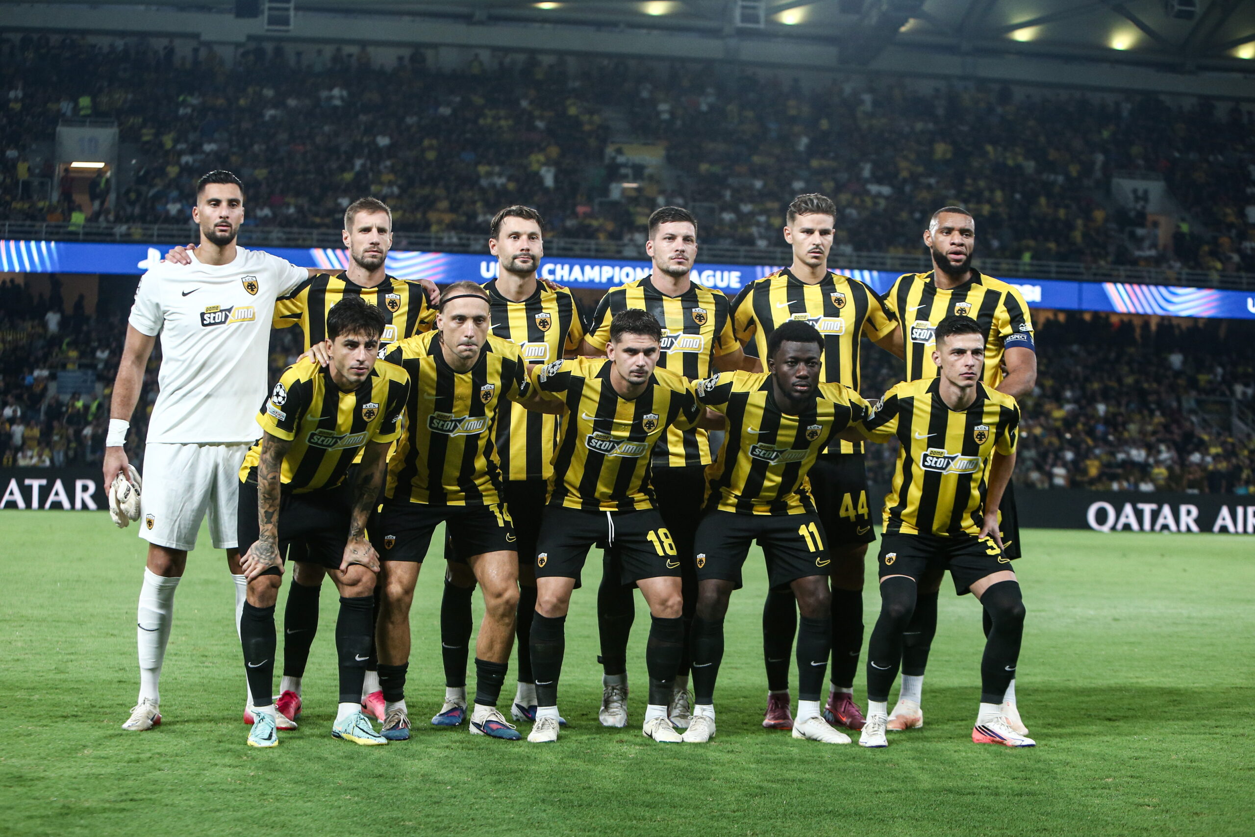 Champions League: Supercomputer Predicts AEK Will Miss Out on the Top 24