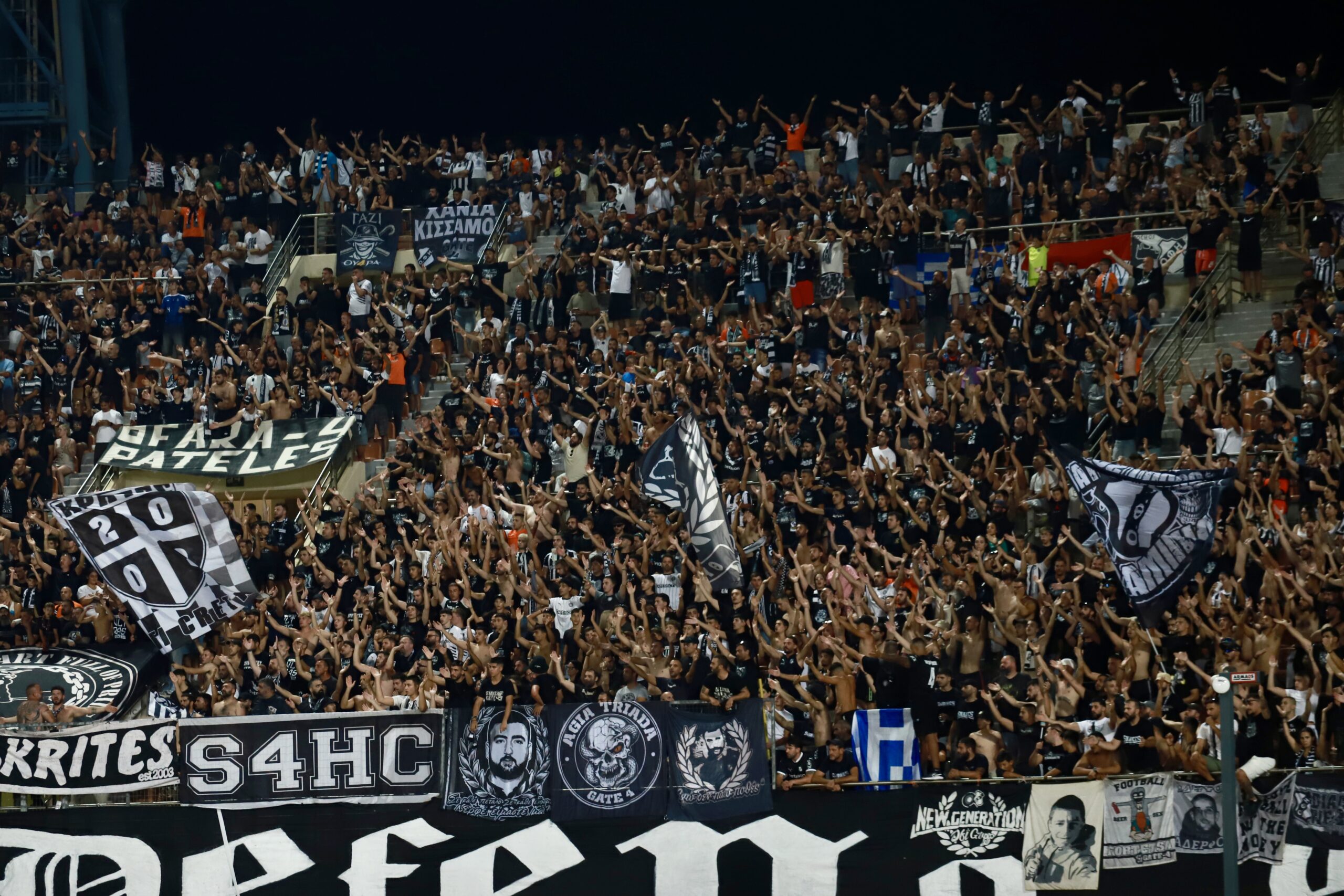 OFI is chartering a flight for its away match against Rennes