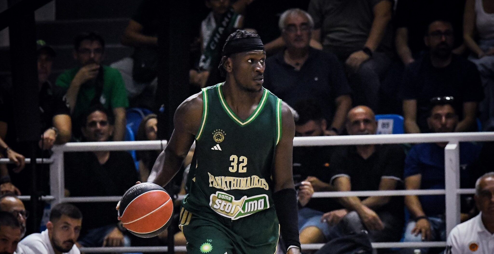 Bonga: “Obradović really raises your game—it’s wonderful to play in front of the Panathinaikos fans.”