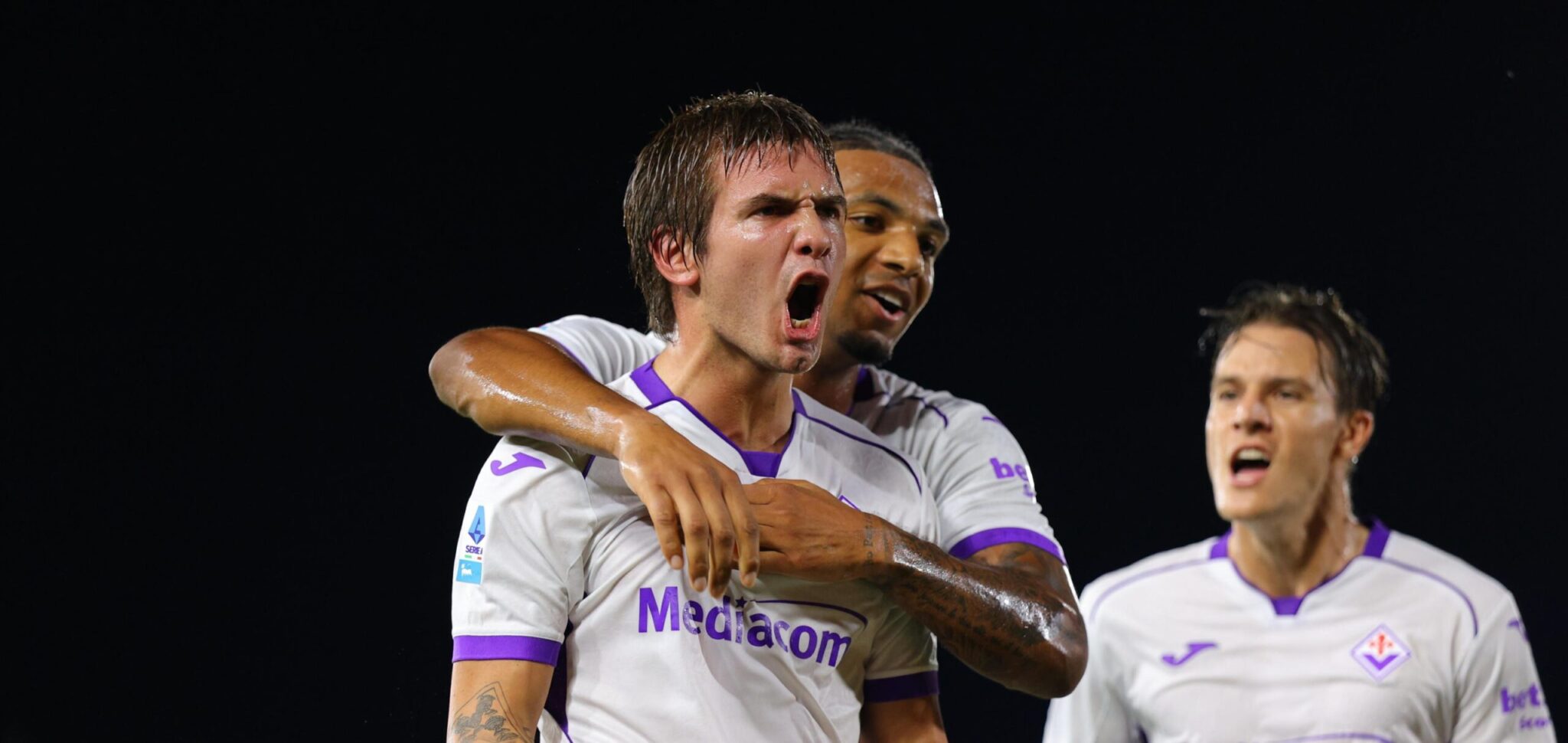 Mastadono sparked a resurgence for Fiorentina with a hat trick in Venice