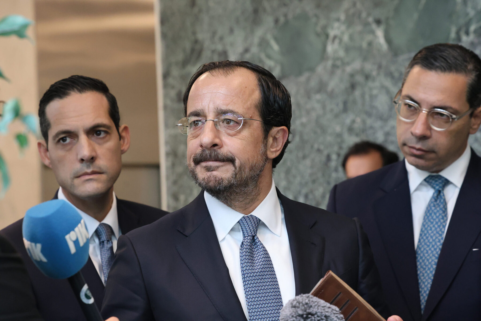 President from New York on the collapse of the trilateral talks: Unfortunately, “the Turkish side responded negatively”