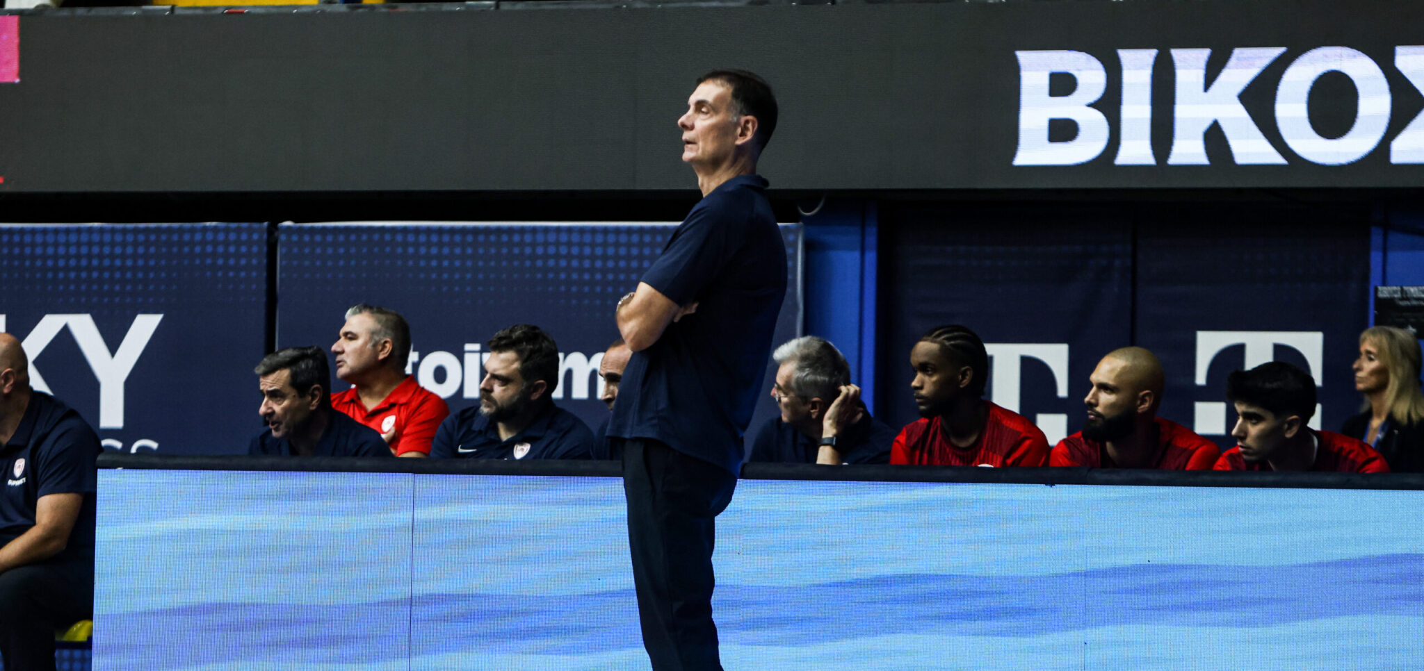 Bartzokas: “Olympiacos always plays to win titles—Montero is in complete control of the team”