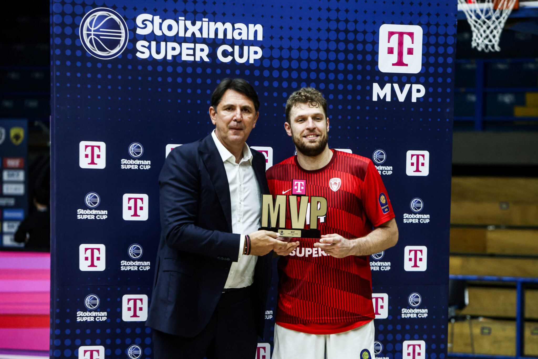 Vezhenkov Named MVP and Top Scorer of the Super Cup