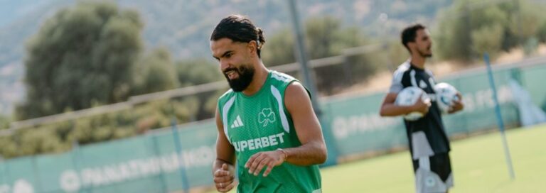 Ball-handling drills and a game for Panathinaikos
