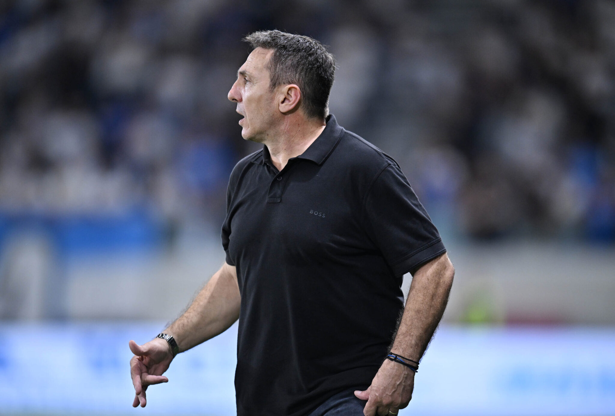 APOEL: Papadopoulos was shown a red card after the final whistle