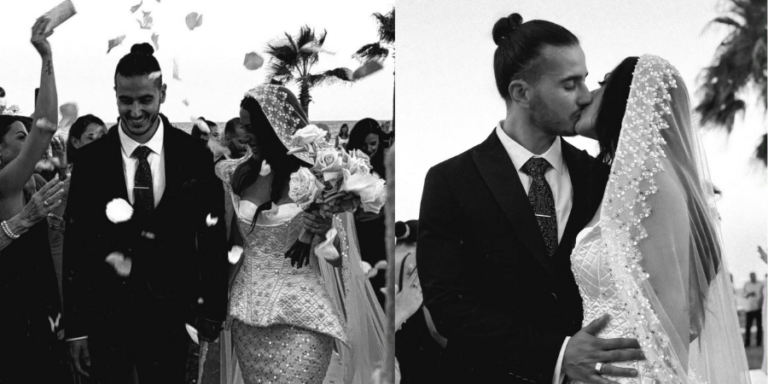 Linda Mallouride & Greg Fisentzidis: The Glamorous Wedding and the Two Stunning Bridal Looks
