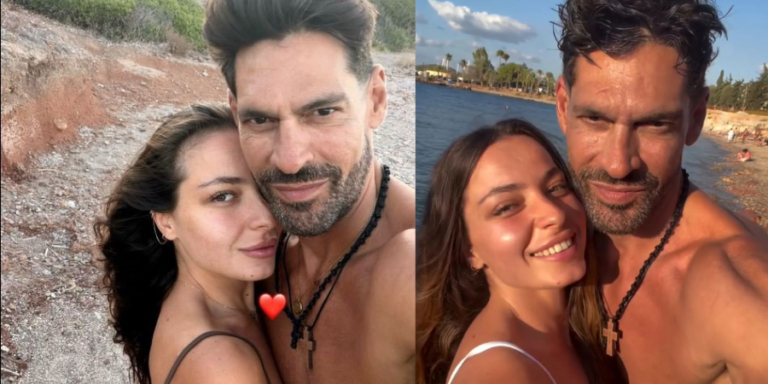 Yiannis Spaliaras: A romantic surprise for his new partner at the airport